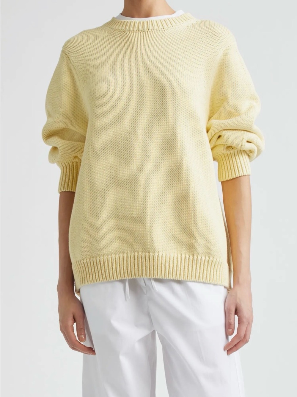 Oversize Organic Cotton Sweater
TOTEME